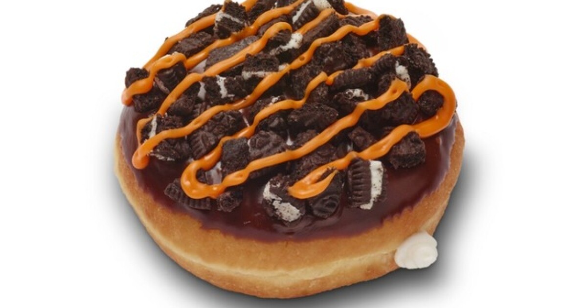 Dunkin' has a new Oreo Halloween doughnut